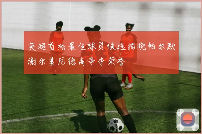 英超首轮最佳球员候选揭晓帕尔默谢尔基厄德高争夺荣誉